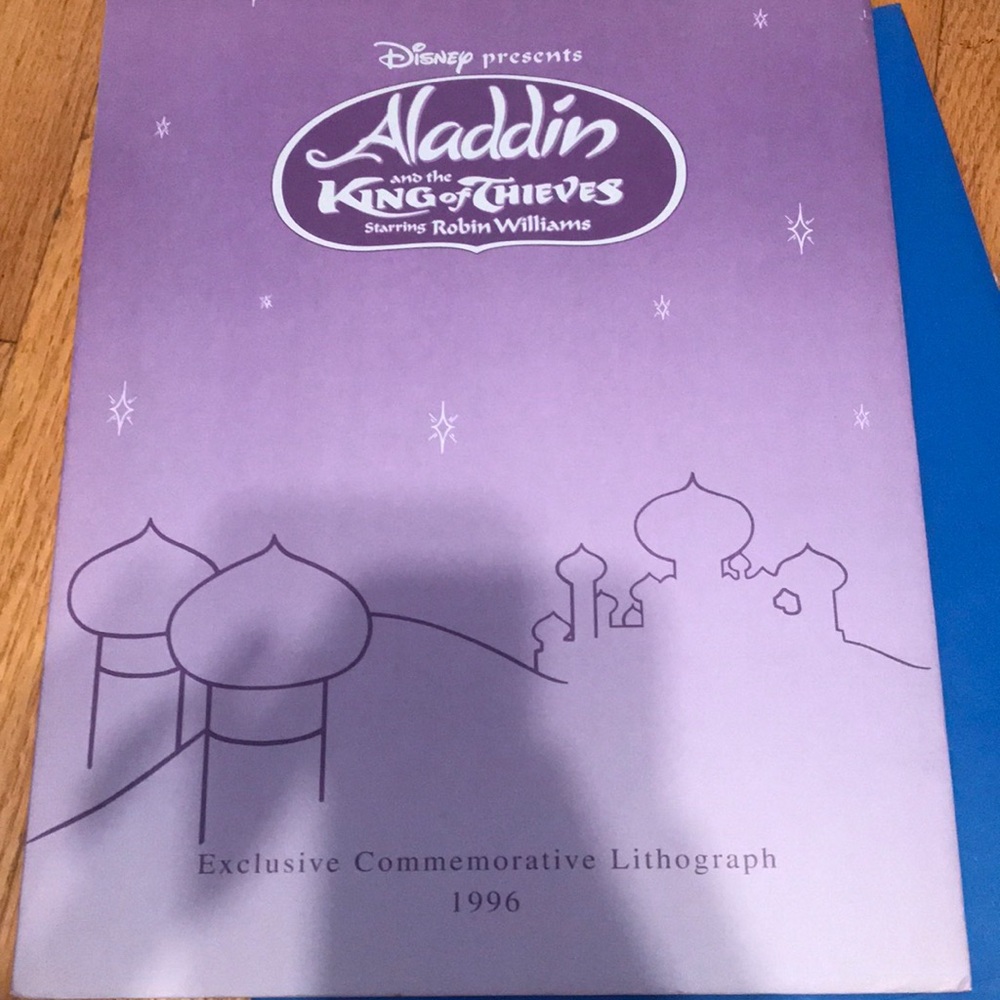 Exclusive Commemorative Lithograph 1996